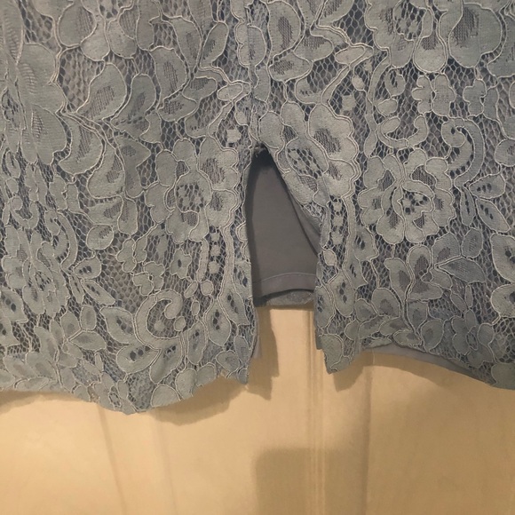 Blue Lace Dress - Picture 4 of 5